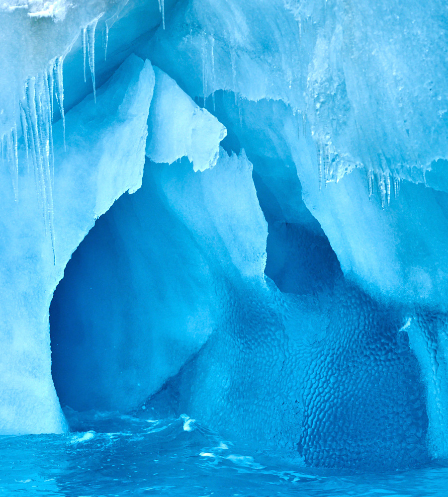 Ice up close in Pleneau Bay