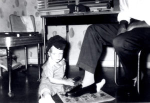 Polishing my dads shows. Guess if the photo gig didn't work out I had an alternative job I was good at.