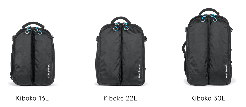 The three GuraGear Bags