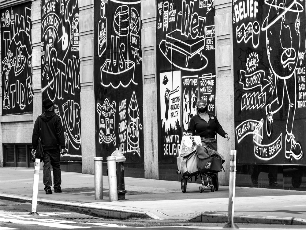 Shots from the car window in NYC.