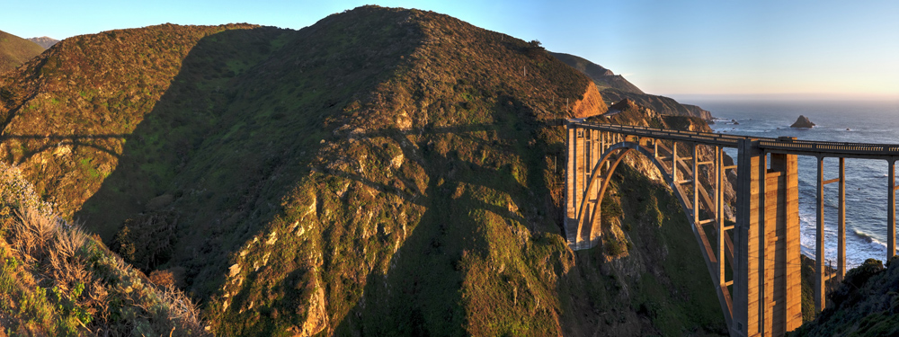 Bixby Bridge at Sunset
