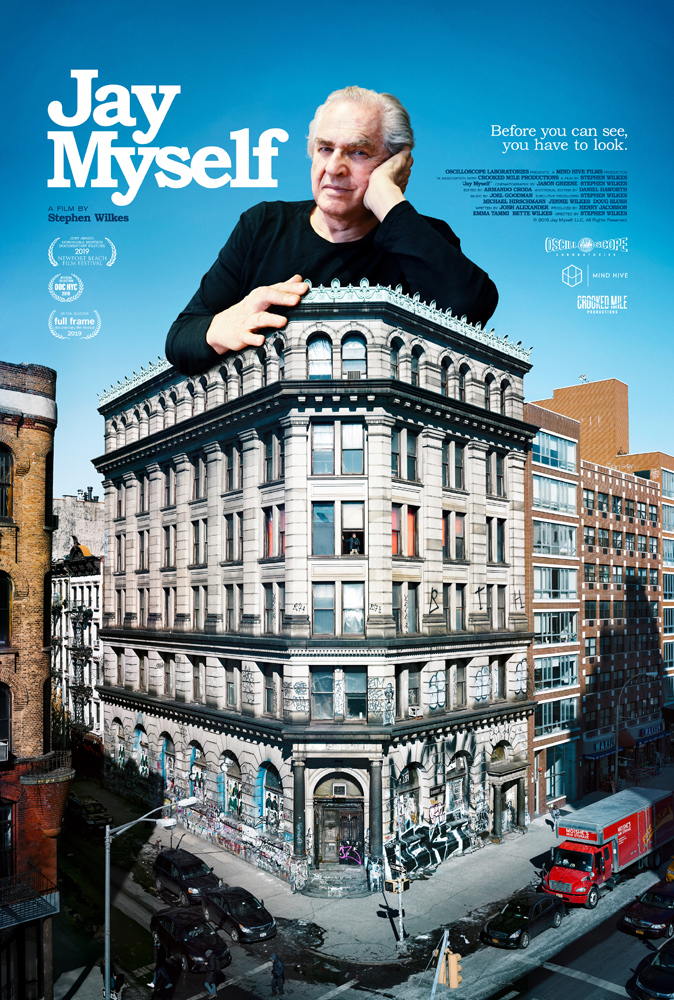 Movie poster for Stephen’s Jay Myself movie.