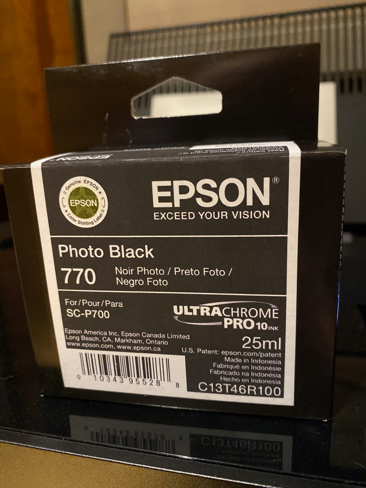 You will have to roder Epson 770 ink Cartridges 