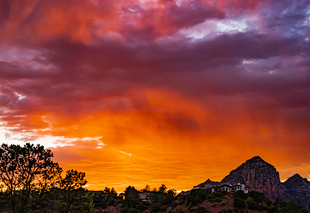 “Clouds on Fire”