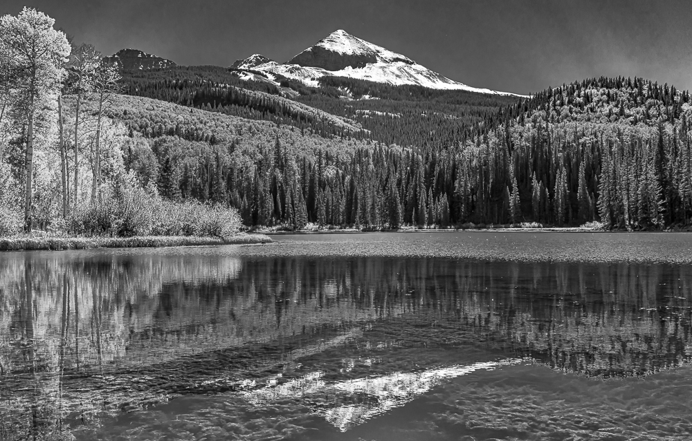 Wilson Peak from Woods Lake, CO