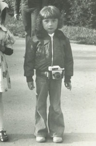 Olaf as a youngster, it was in his blood 
