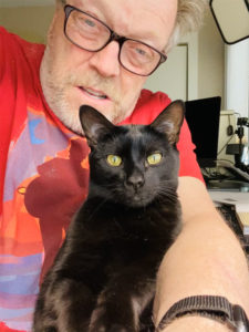 Ansel and I working on photoPXL