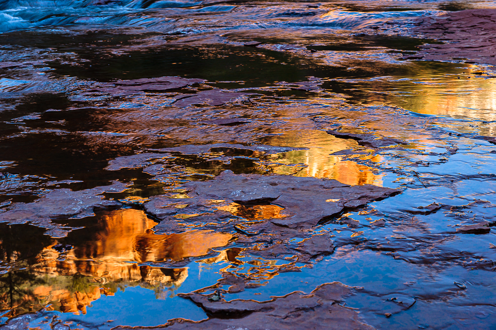 Slide Rock Sunrise 1