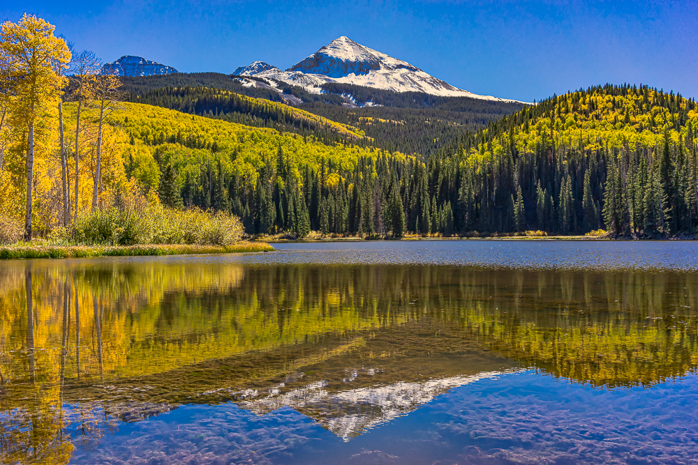 Mt. Wilson from Woods Lake, CO