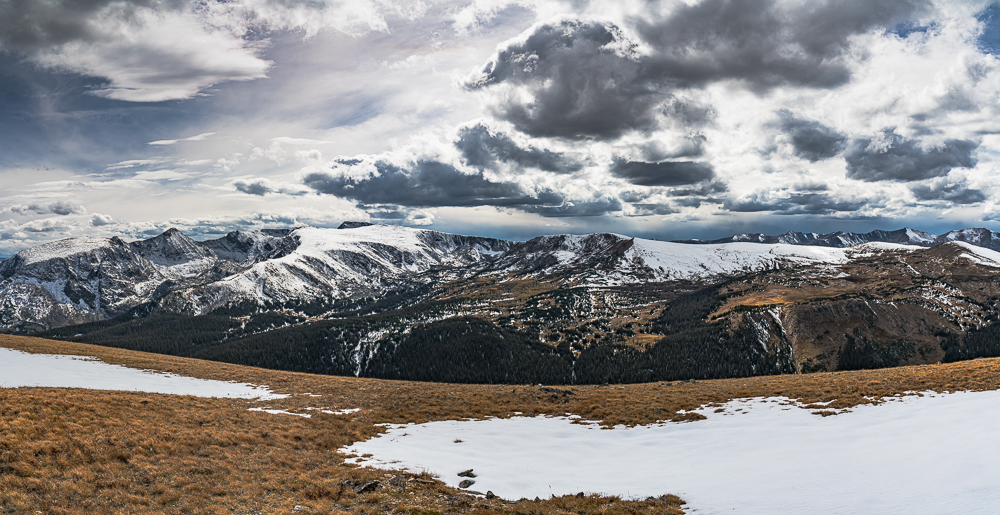 View from the Highest Point in Rocky Mountain NP, CO, 2017