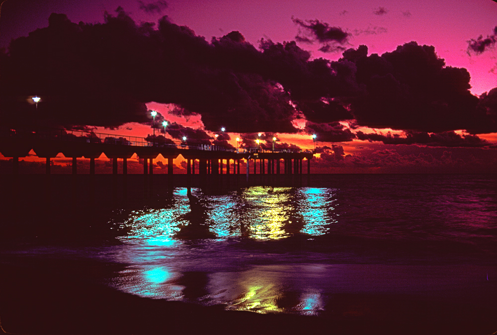 Aliso Beach, CA, 1983, on Fujichrome