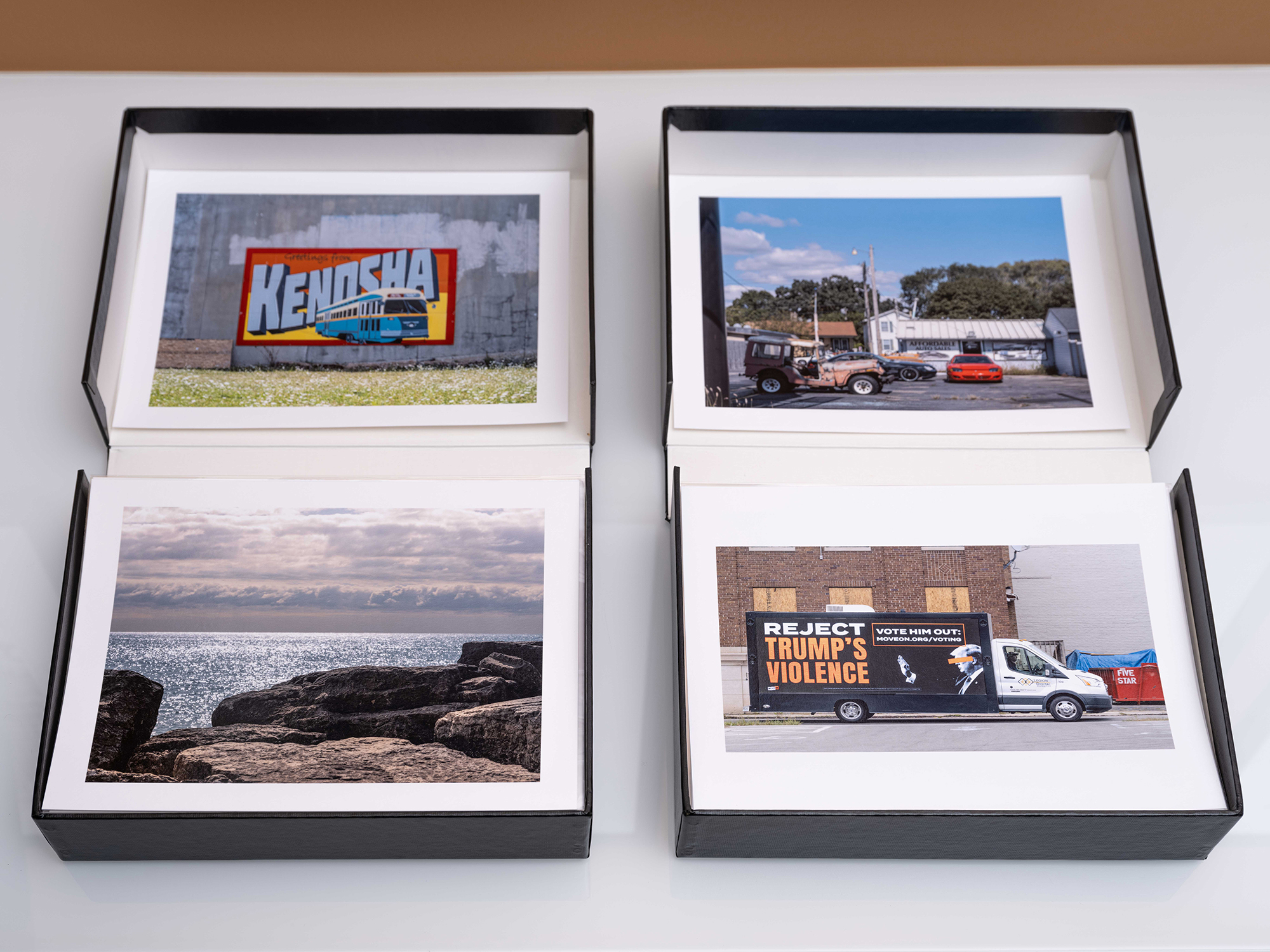 140 Sequenced Images in Two Boxes