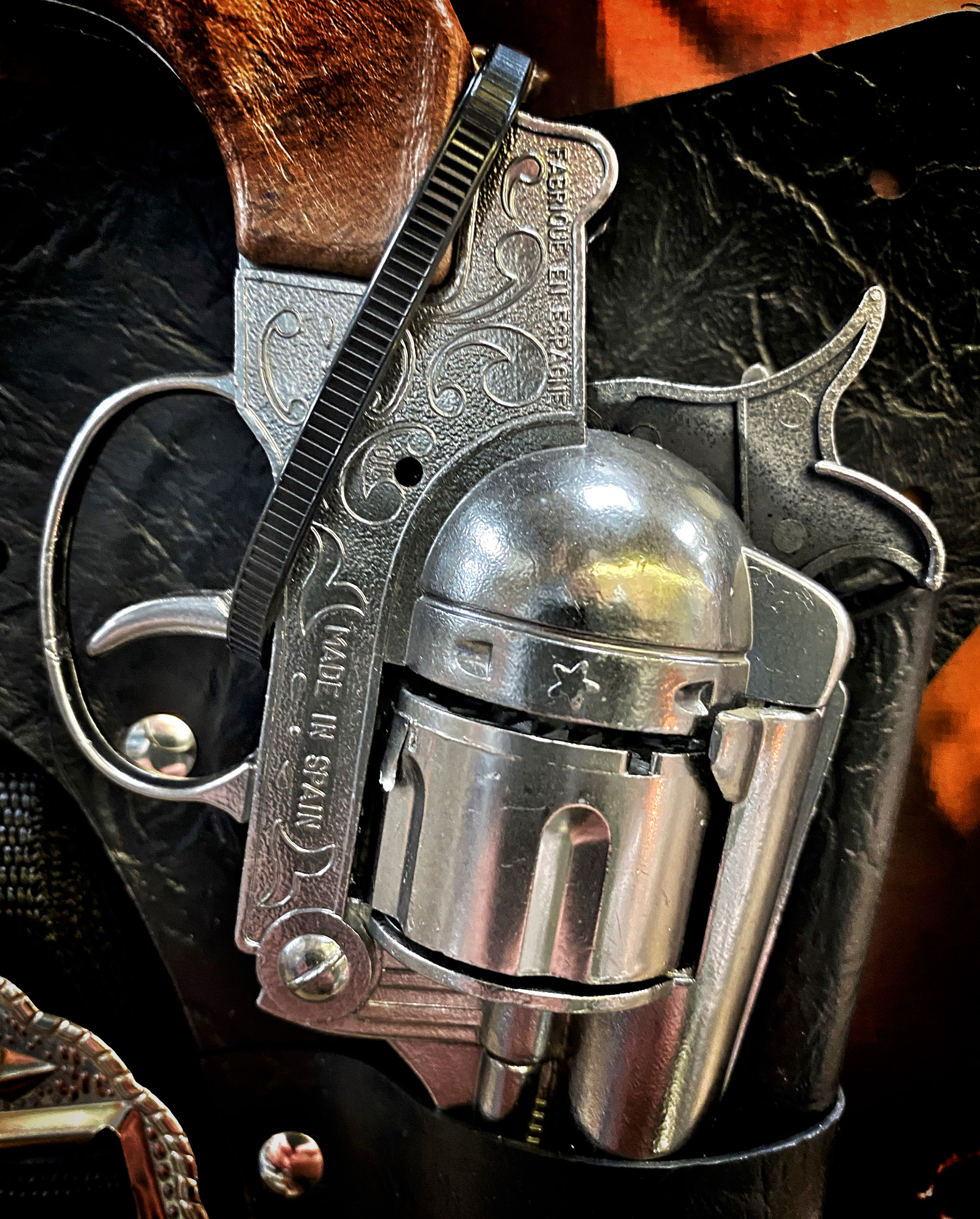 Cap guns and caps like we used to have as kids