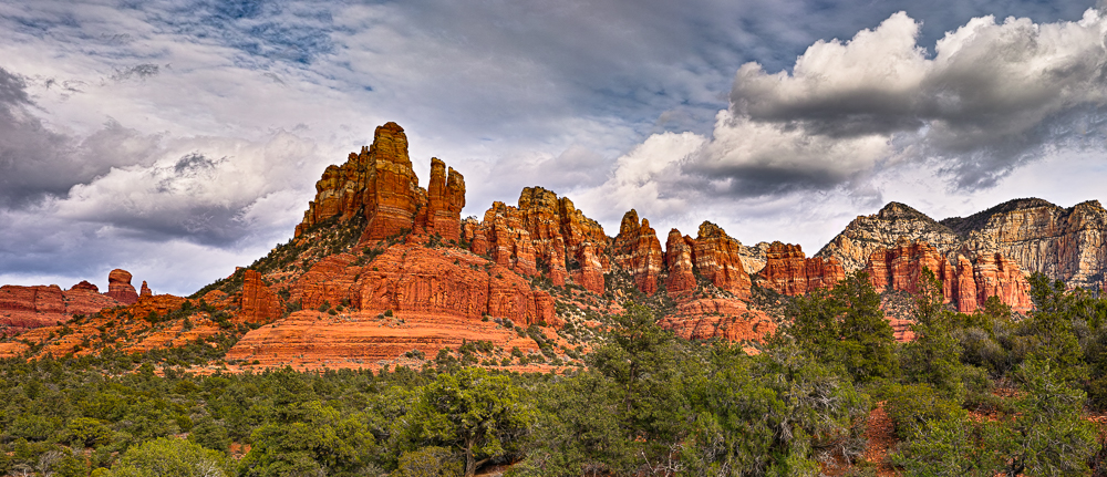 Crimson Cliffs from the Marg’s Draw Trail, Sedona, 5 x 3 Array