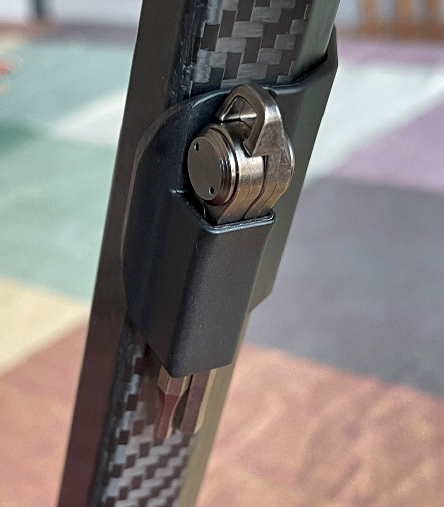 The Allen Wrenches are always there clipped to one of the legs