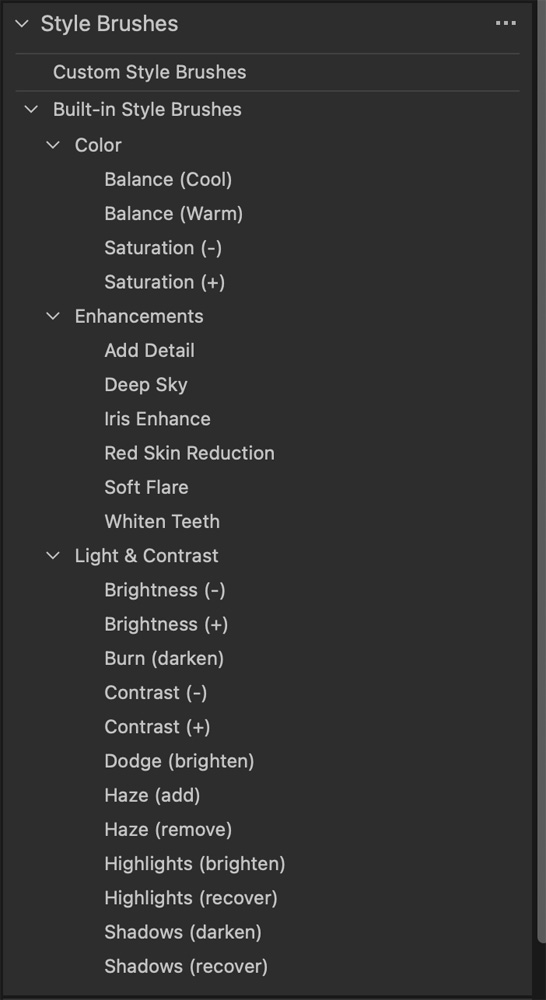 NEW adjustment brushes makes working on an image so easy