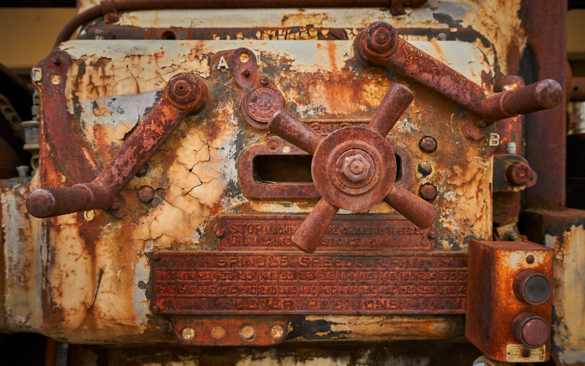 Don't you wonder what these machines were used for?