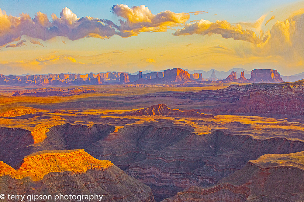 Figure 3 Muley Point looking to Monument Valley