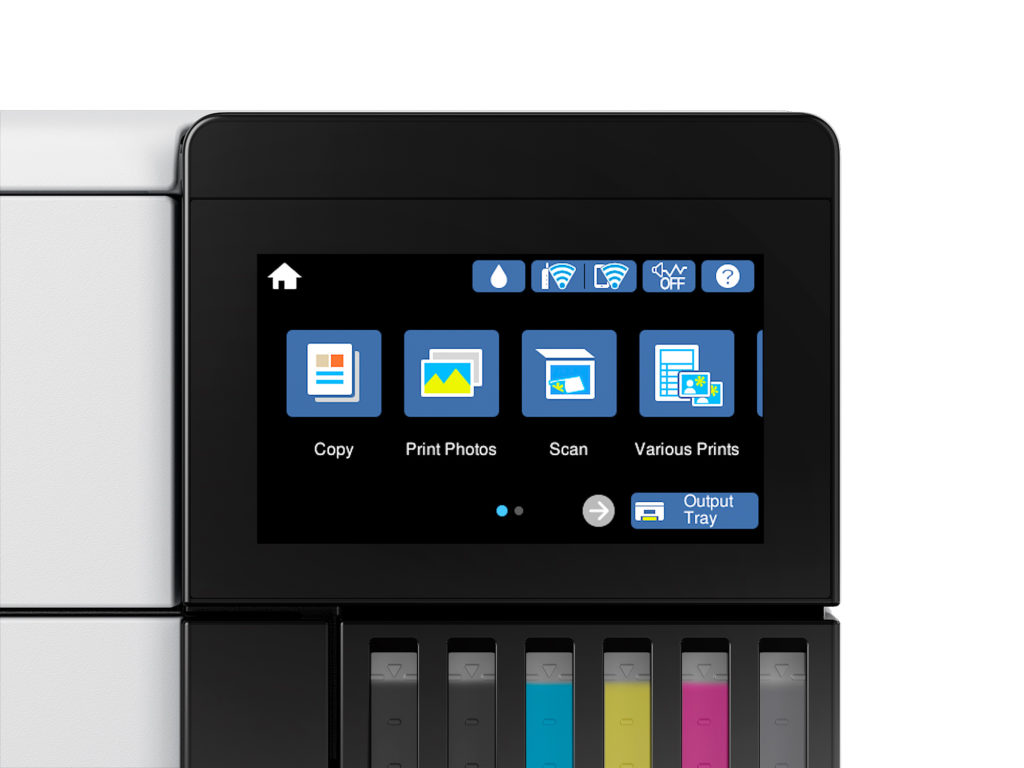 The ET-8550 LCD Control panel