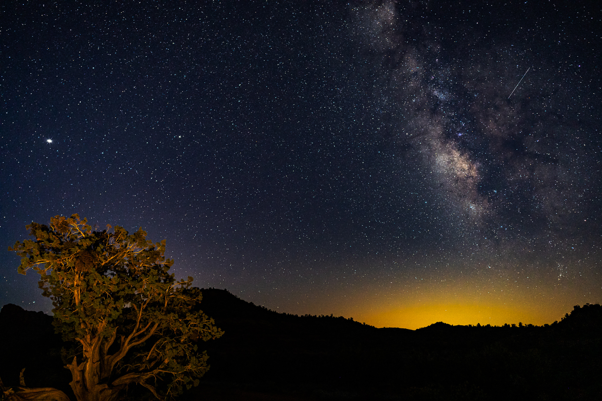 “Sedona Night Sky”