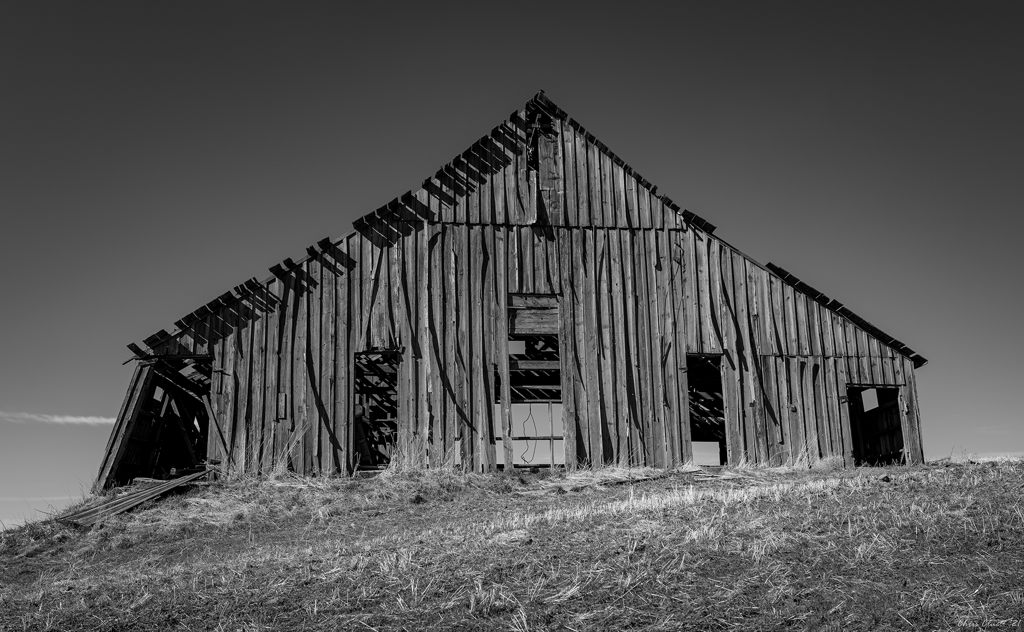 Shadows of its former self.