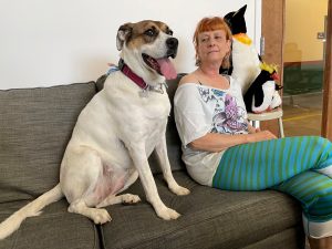 Debra and Maggie are feeling at home in our new space.
