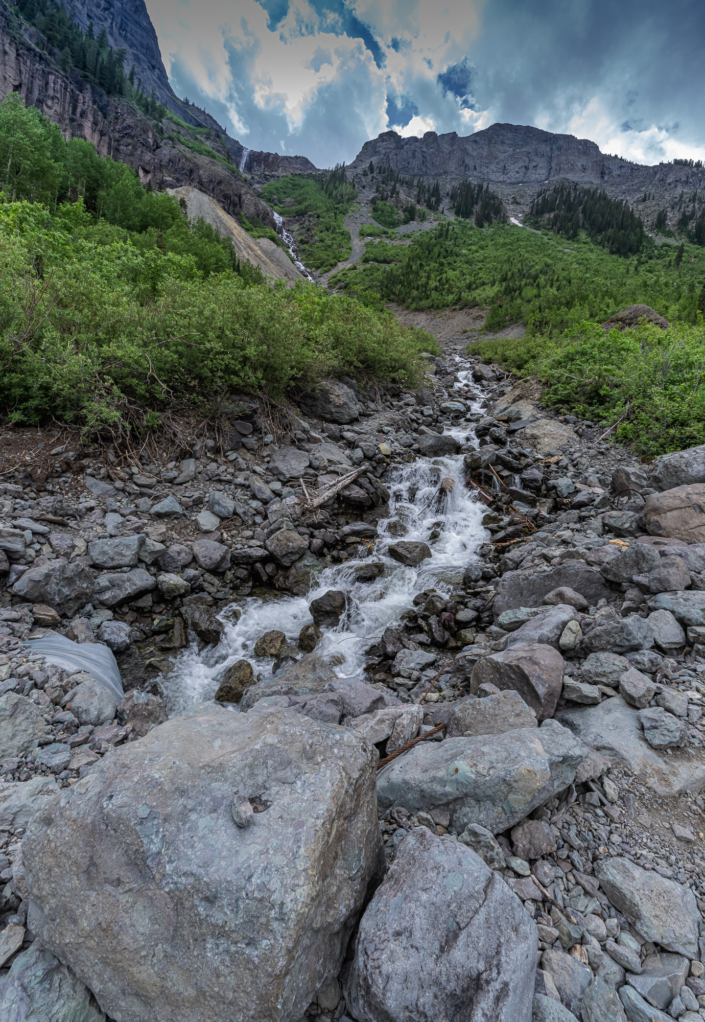 Ingram Falls & Creek, Telluride, CO