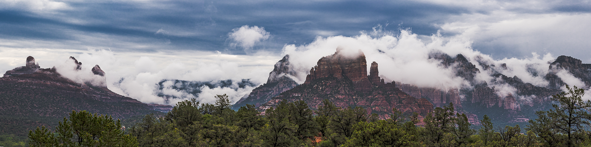 Insert caption: “Monsoon Clouds Over the Mogollon Rim”, 3rd edit