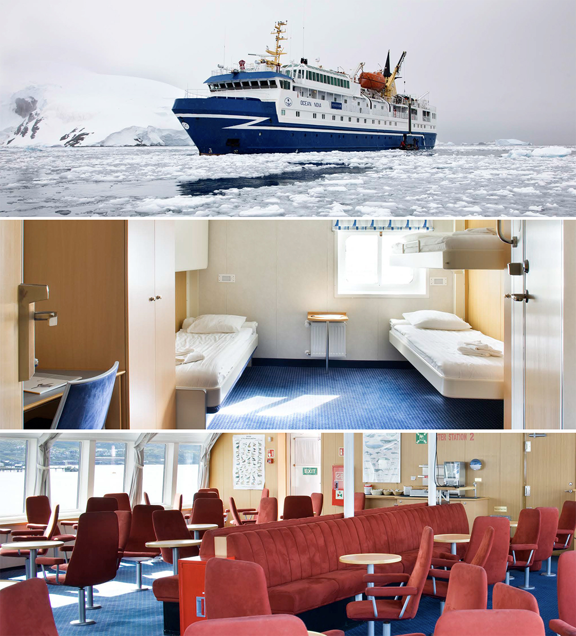 The great Ocean Nova, our expedition ship