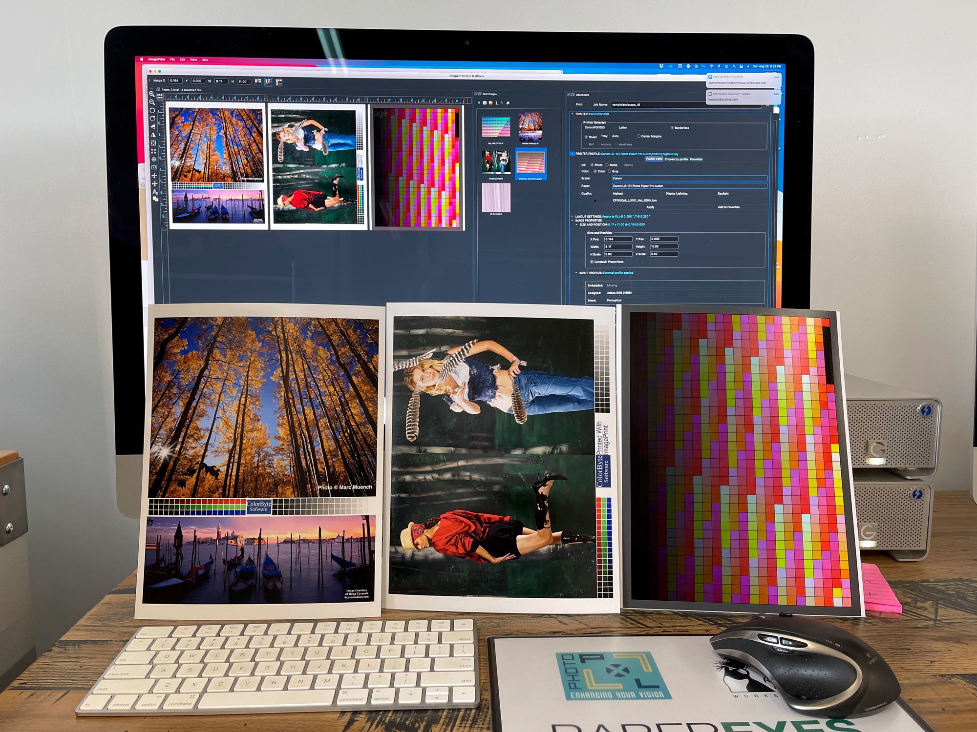 We love printing and making sure the prints are as good as they can be