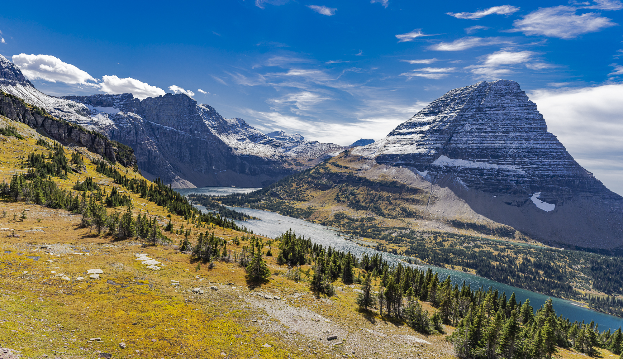 Hidden Lake and Bearhat Mountain 3, Glacier NP