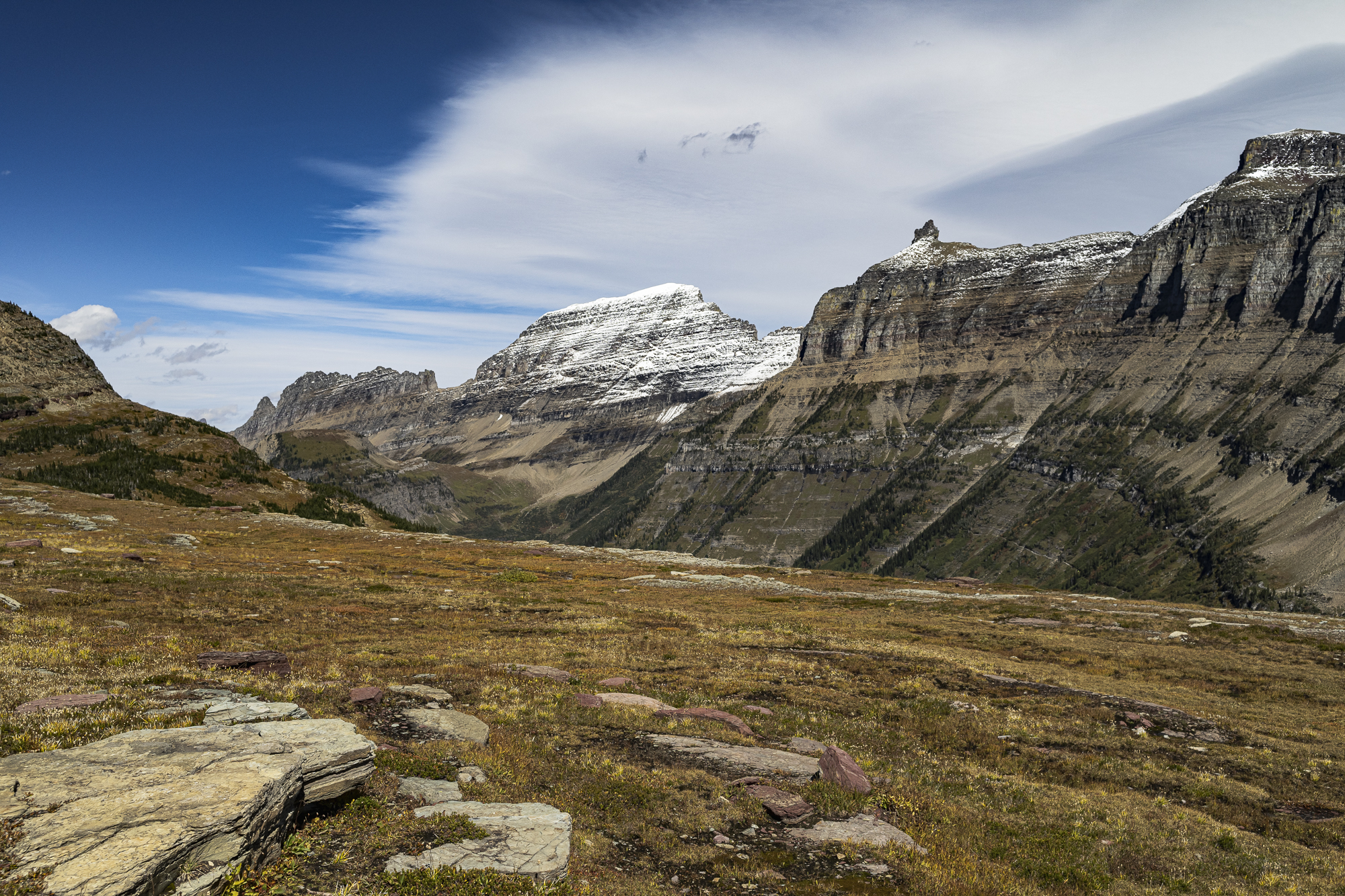 Mt. Gould from Hidden Lake Trail, Logan Pass