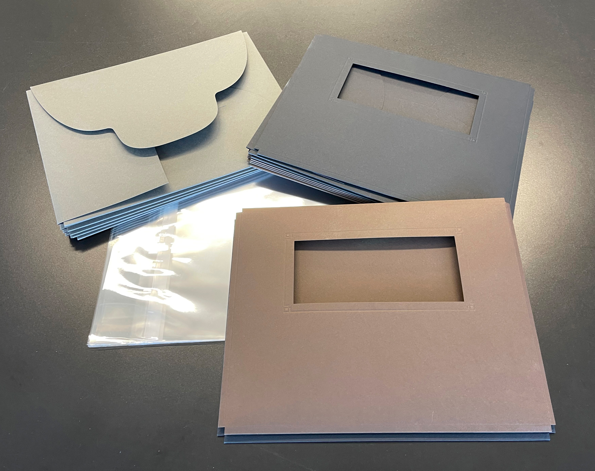 This is how the folios arrive. Each folio has an acetate sleeve to protect your folio