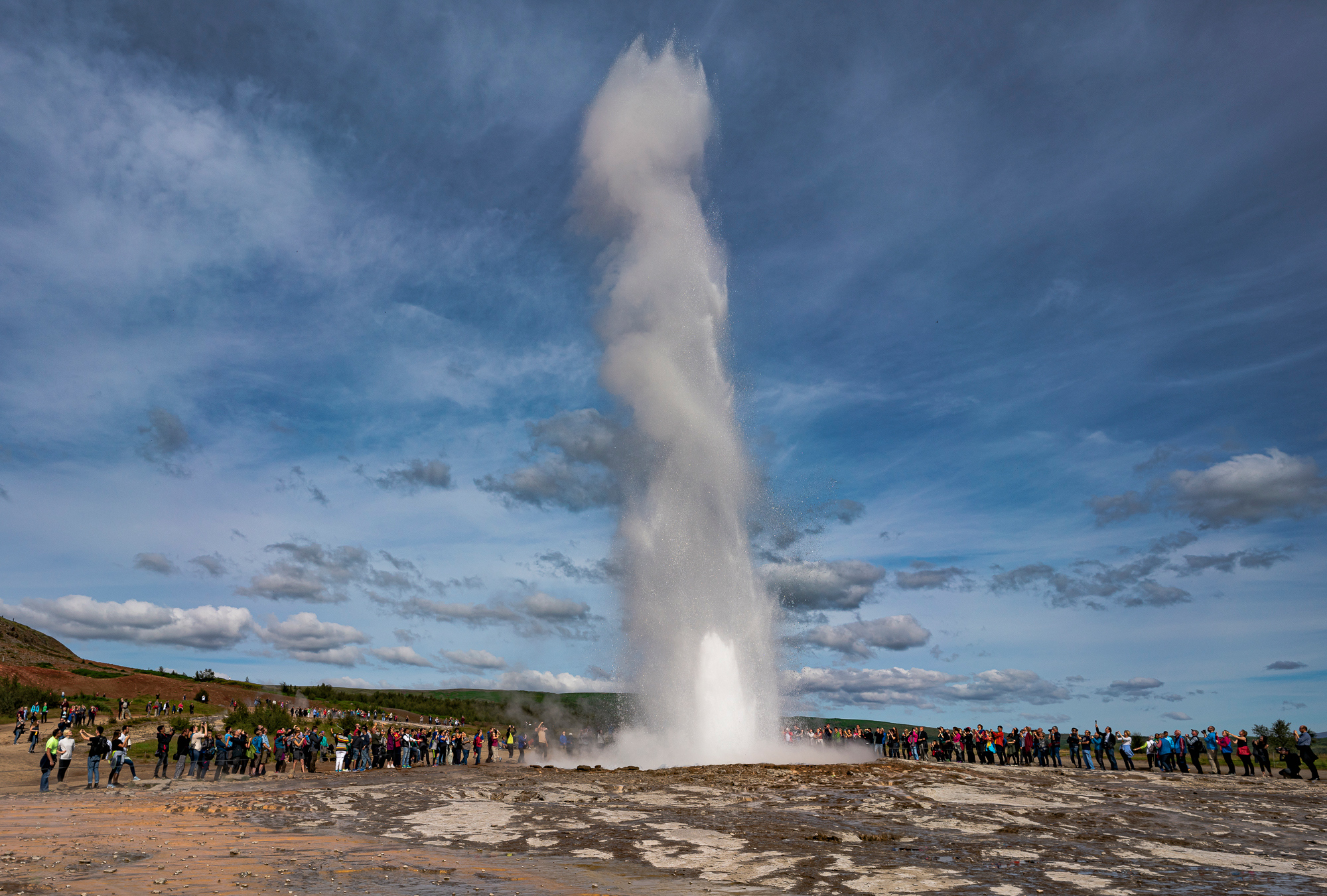 Geysir, Iceland, 2016; Sony A7rM2, Loxia 21mm, +.7 EV, ISO 200