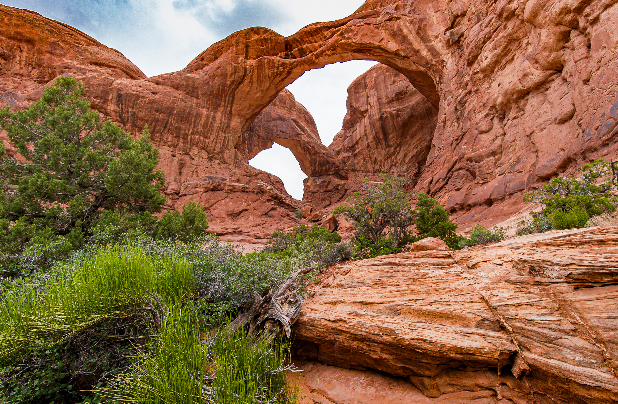 Double Arch, UT, 2010; Nikon D3s & 16-35mm, +1 EV, ISO 800