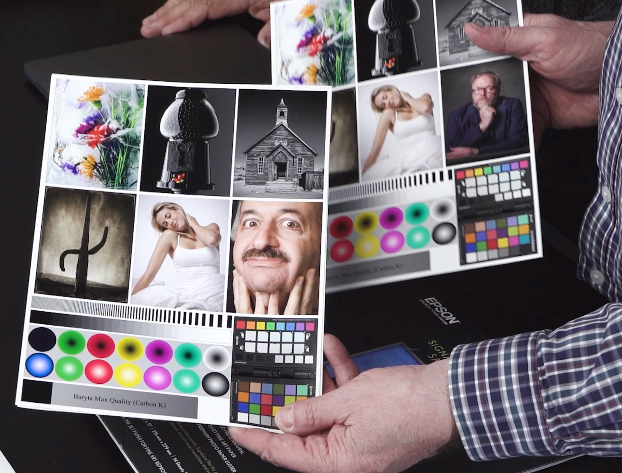 Make test prints on different papers to help you find a paper that works best for you.