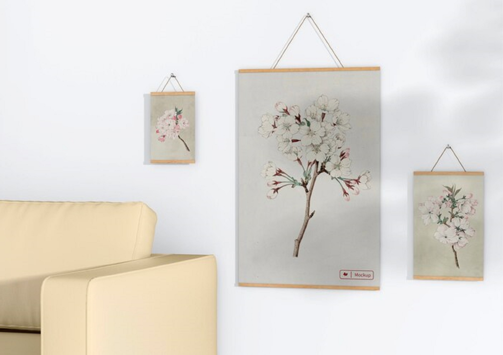 Use photo hangers