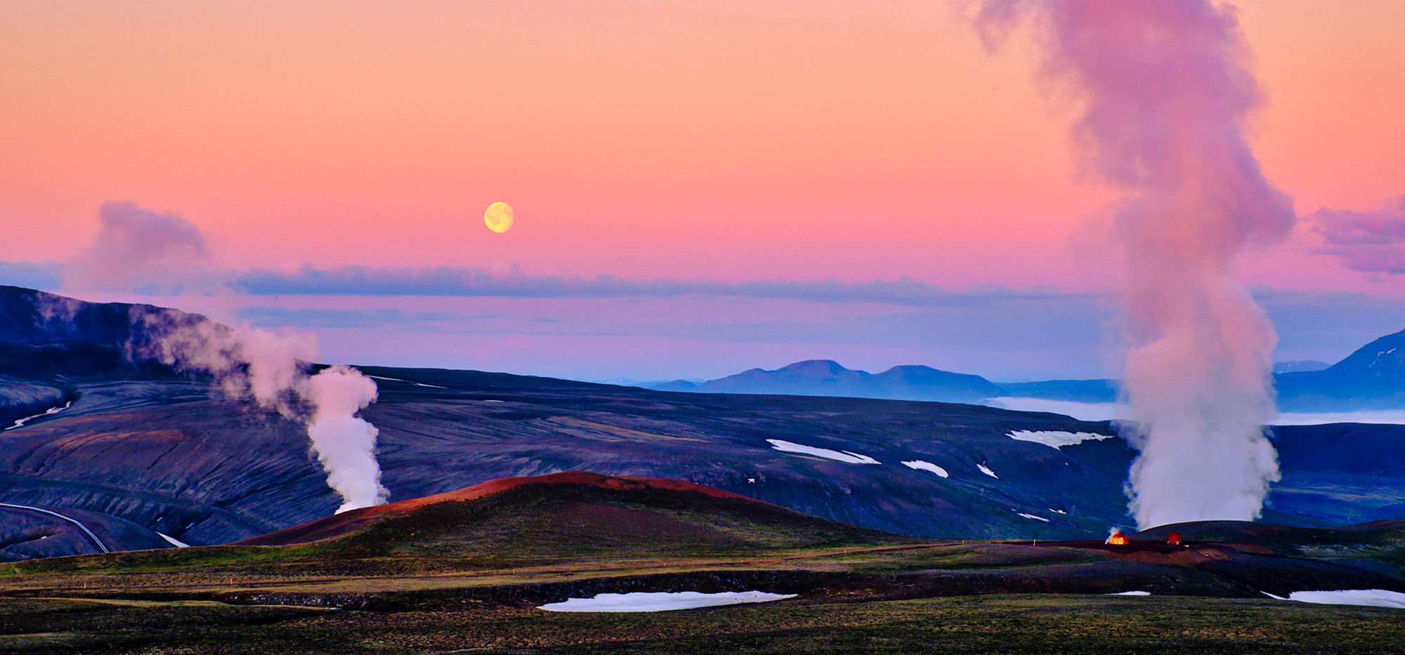Geo-Thermal Fields, Iceland, Single exposure