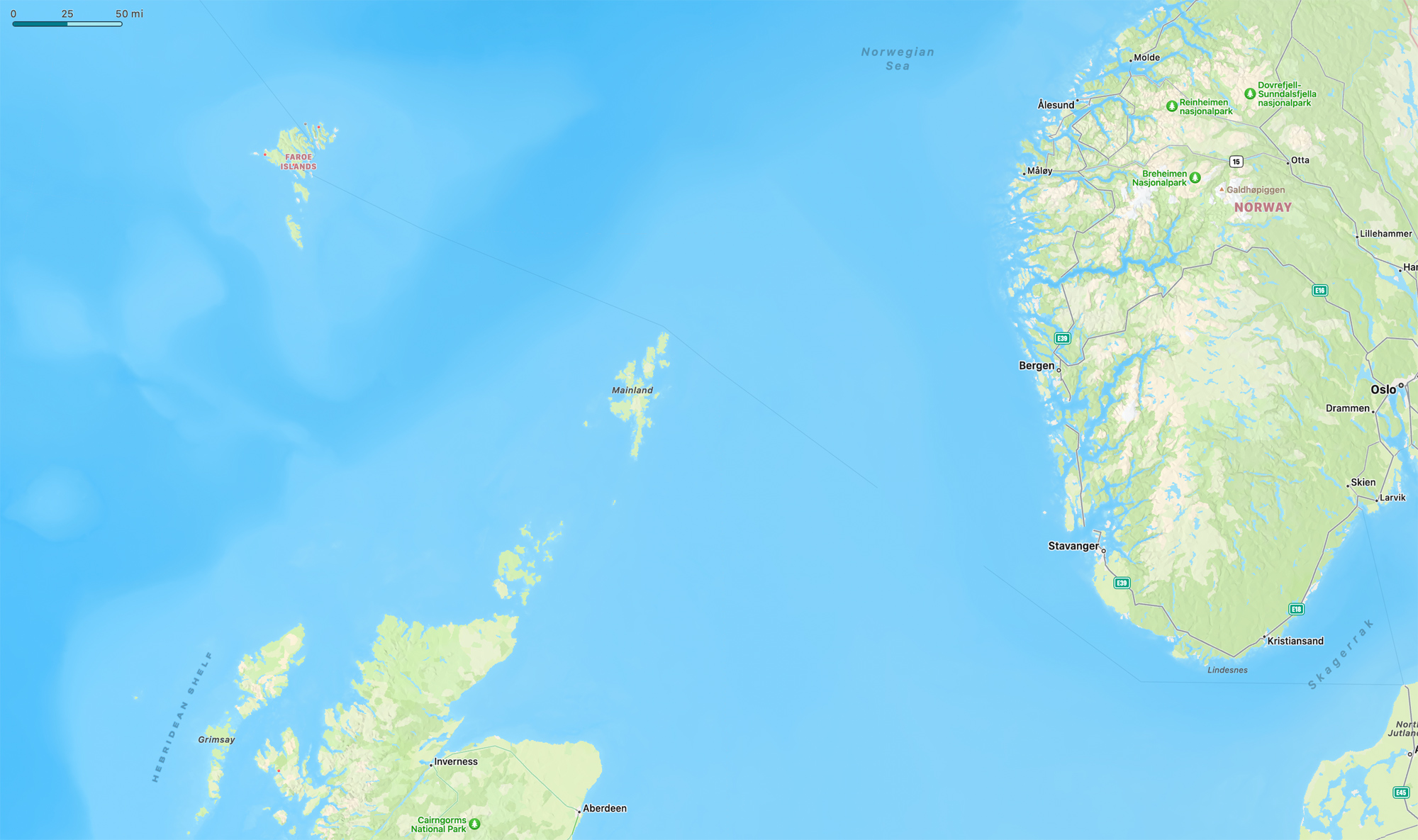Located out in the North Atlantic it is supscetable to wide and ever changing 