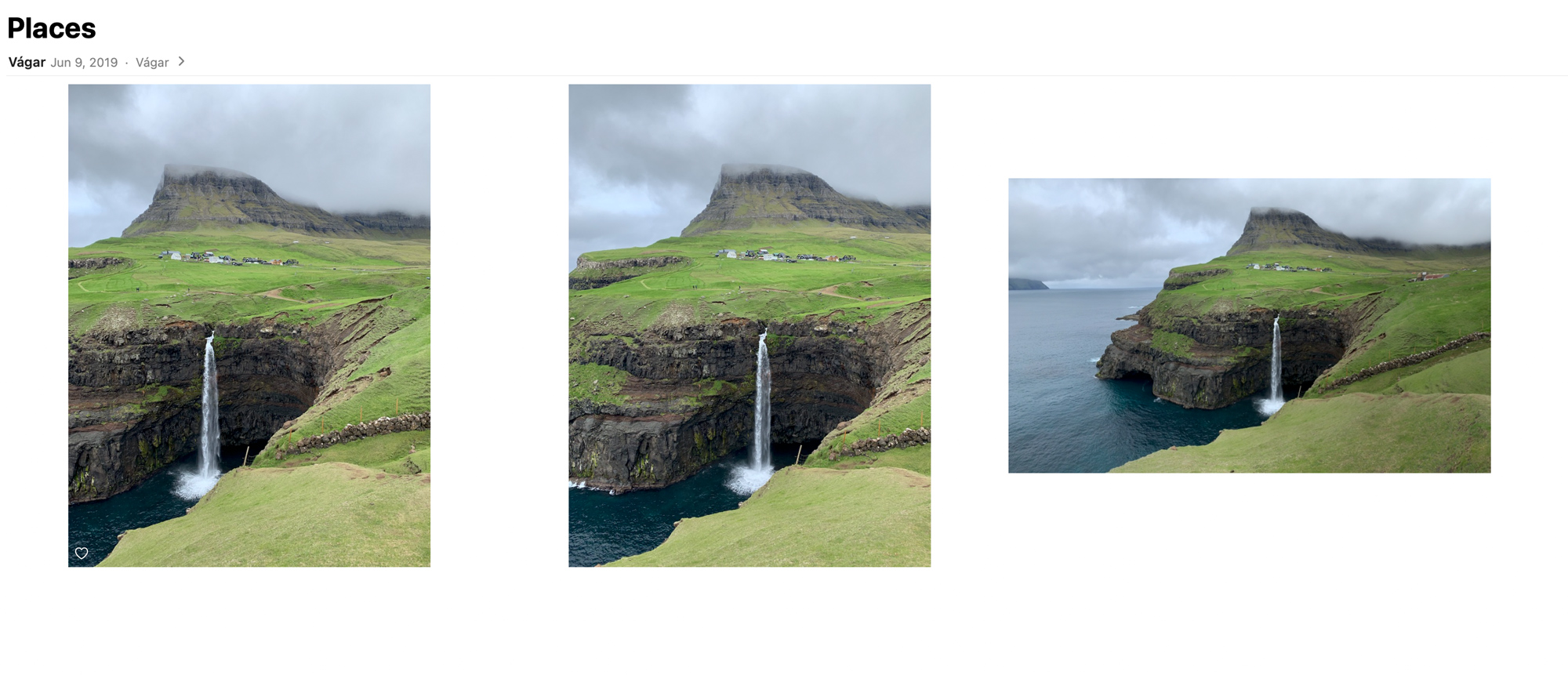 You can click on a set of images to open them up and see the location