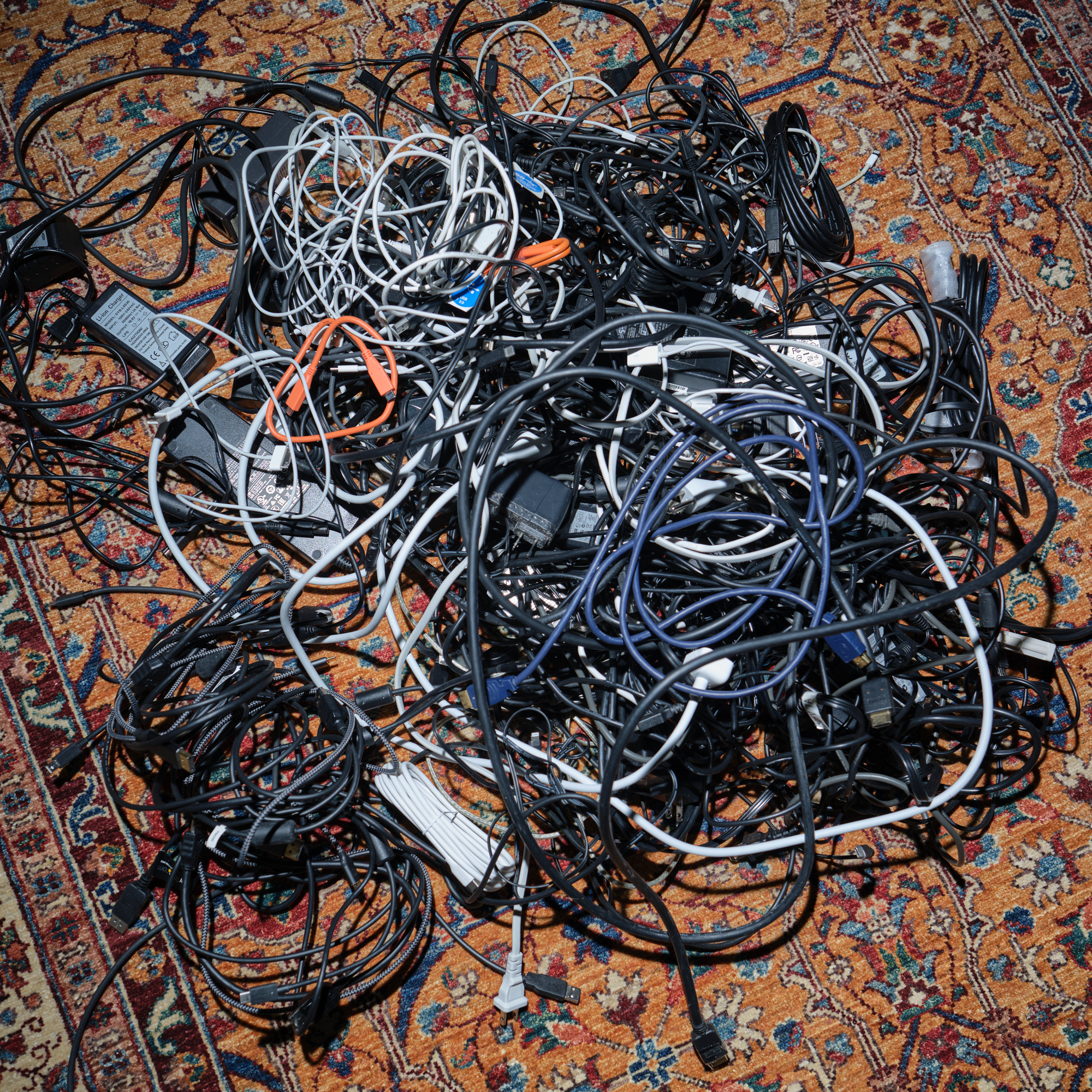 Everybody Has a Box Filled with Extraneous Cables and Adapters