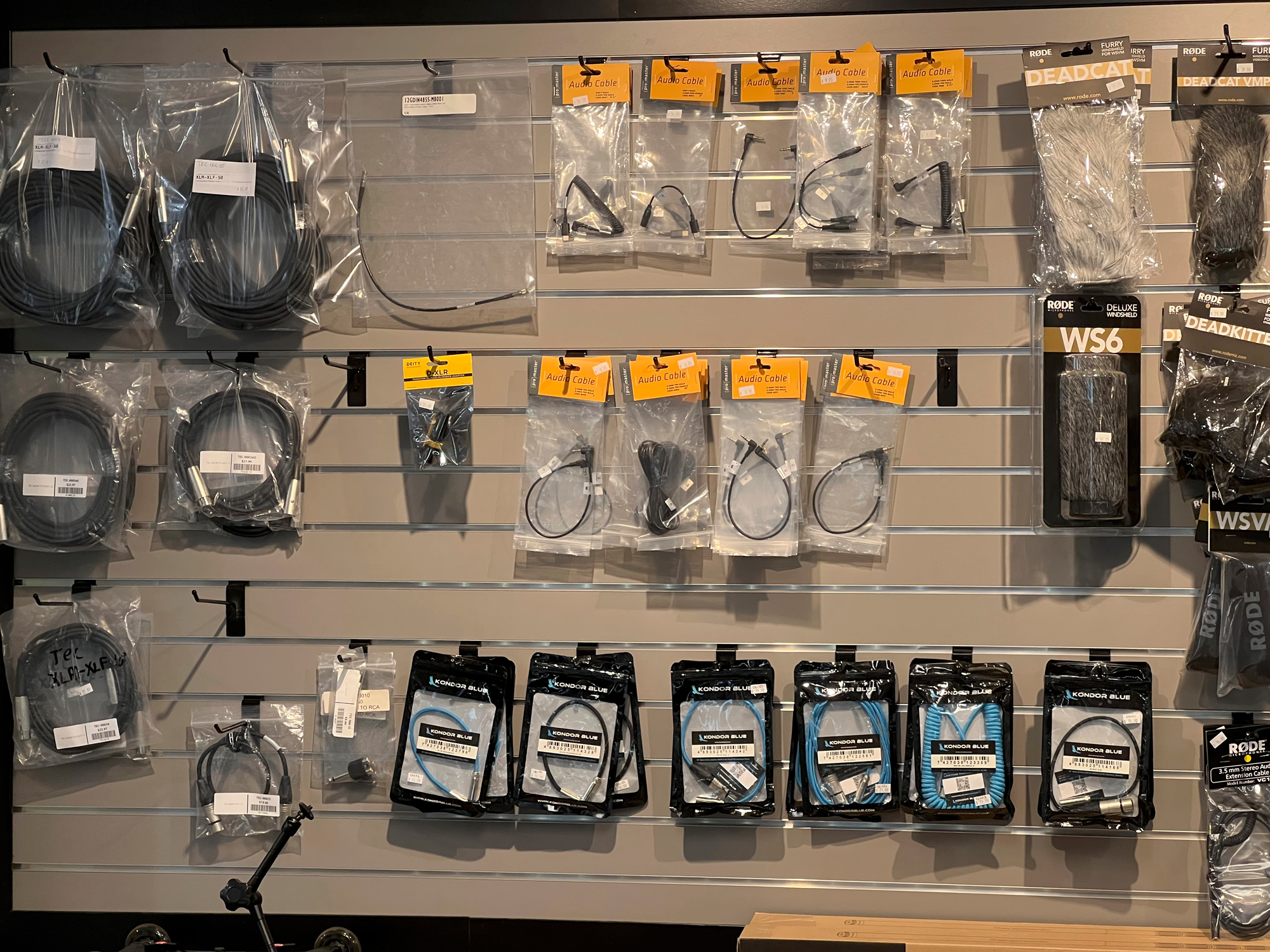 Adapters, cables and just about any combination of accessories are available