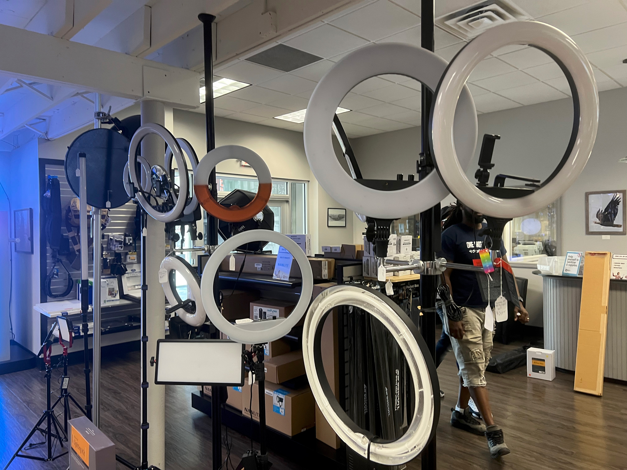 Lighting for the Zoom callers and influencers