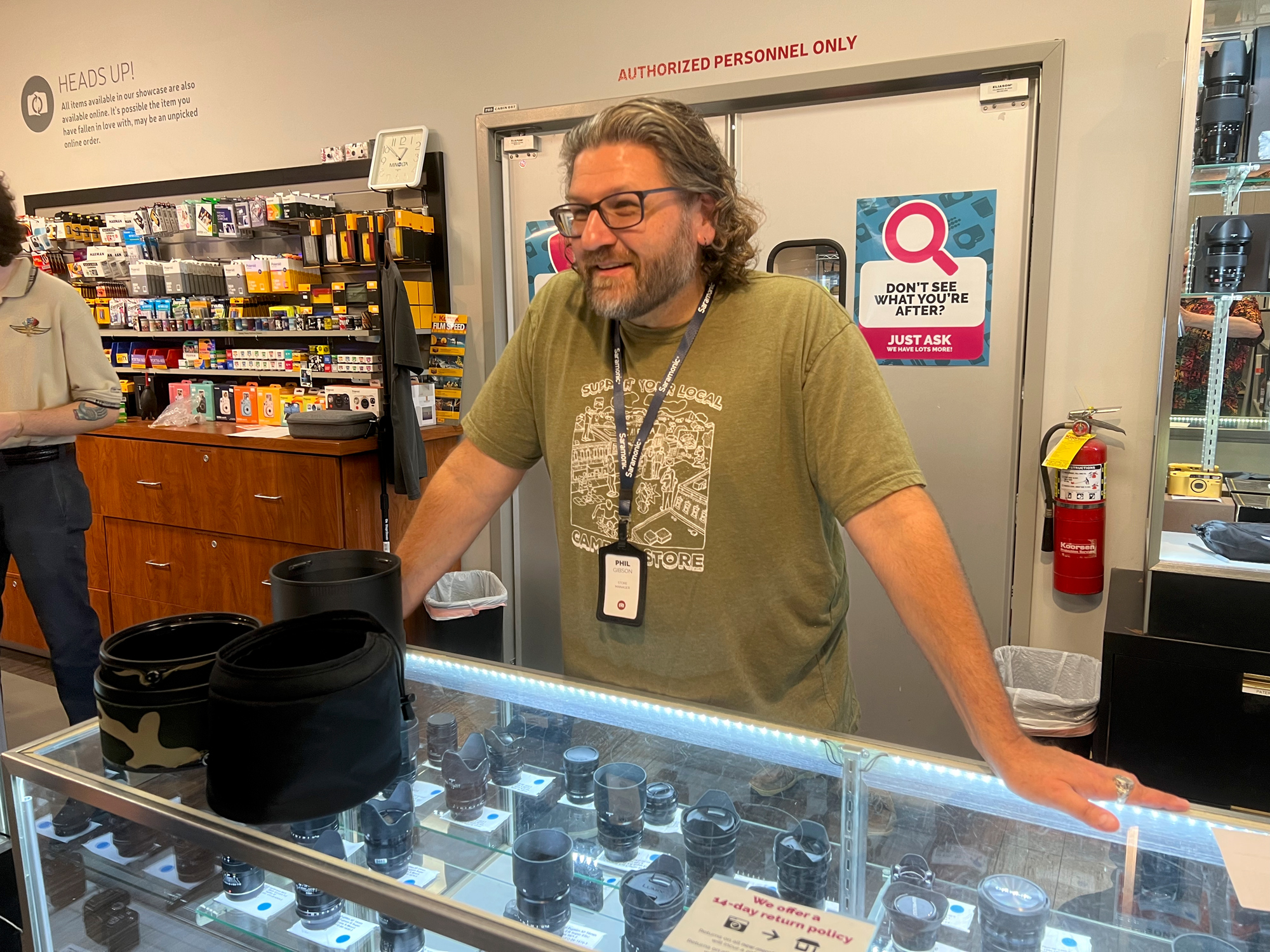 Phil Gibson is one of the many go to folks at Roberts