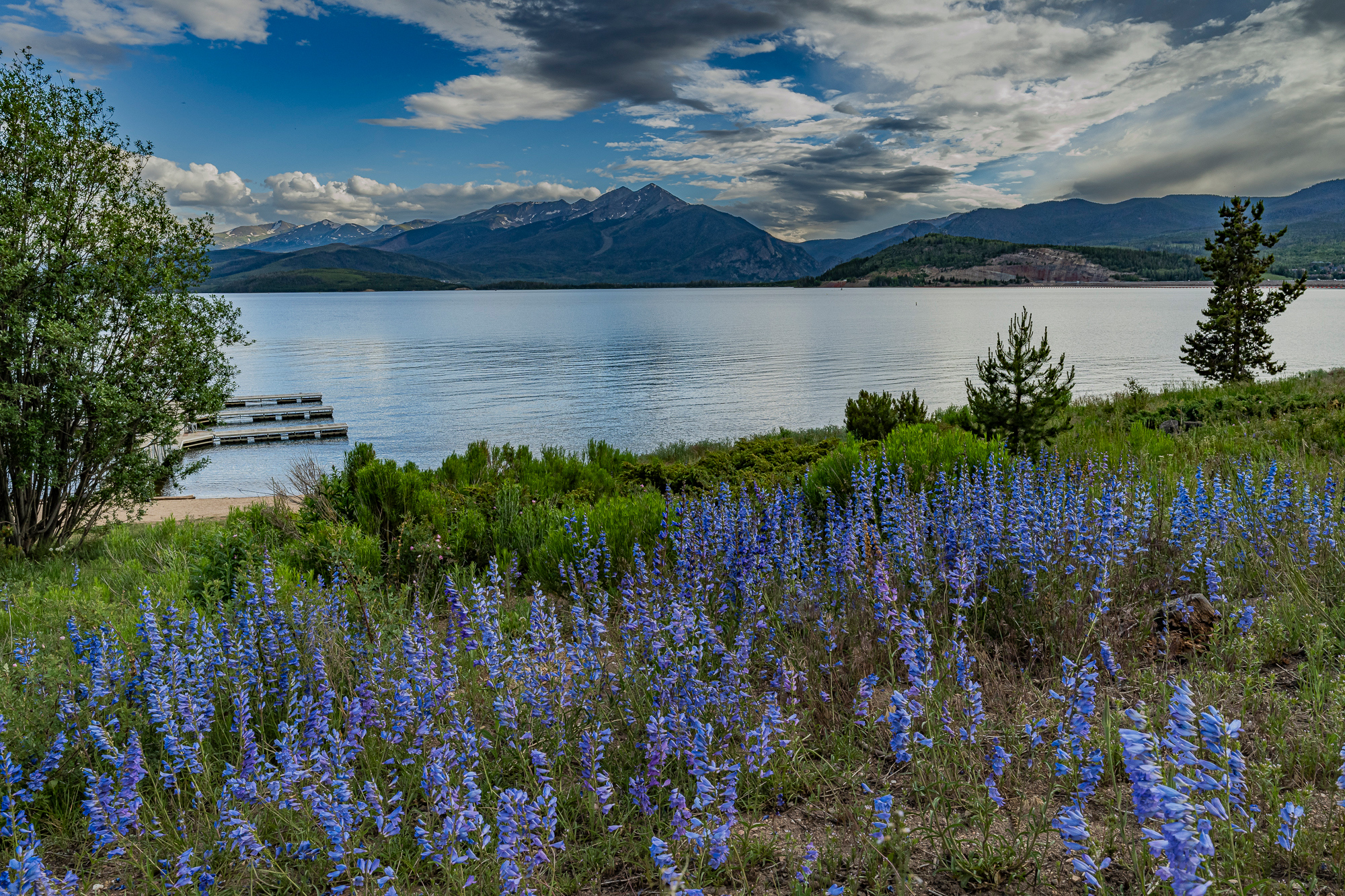 Lake Dillon Park entrance, Dillon, CO