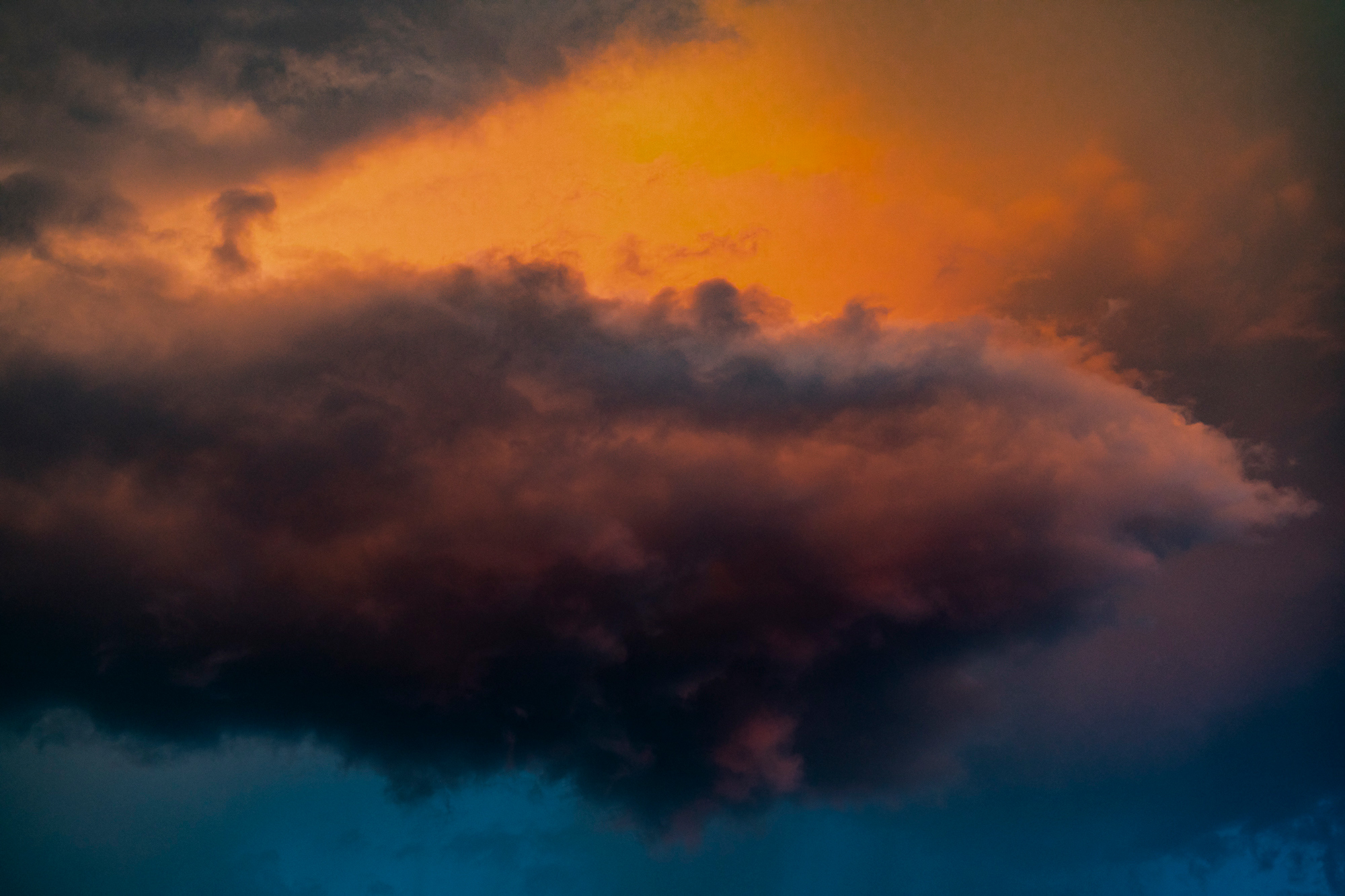 Dark Cloud Illuminated from Behind”, Sedona, AZ