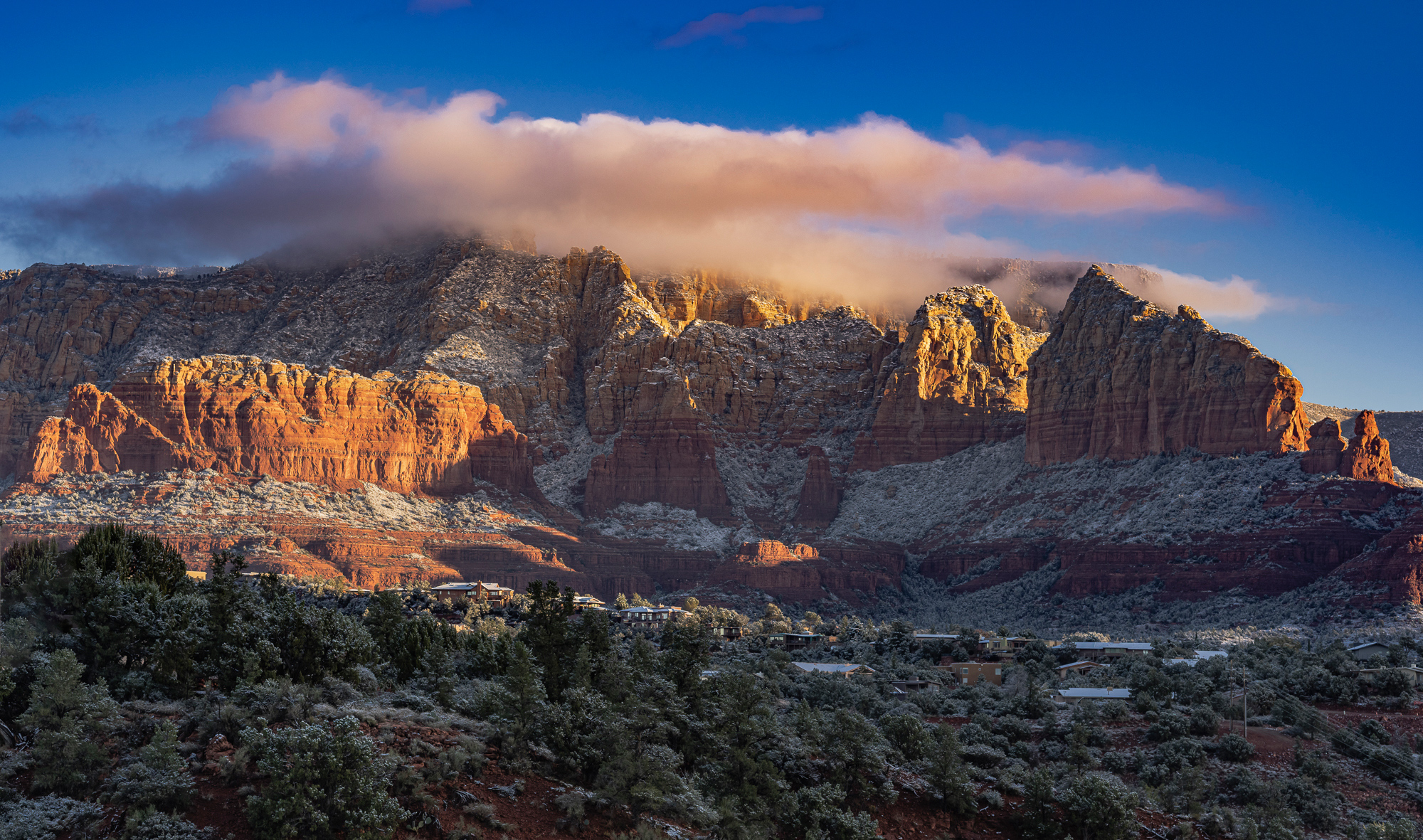 Red Rock Formations of West Sedona, 7:35 AM, 11/4/2022