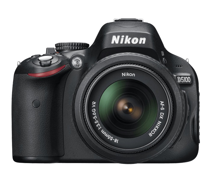 Nikon D5100 series compact camera with AF-s Dx Nikkor, 18-55mm VR