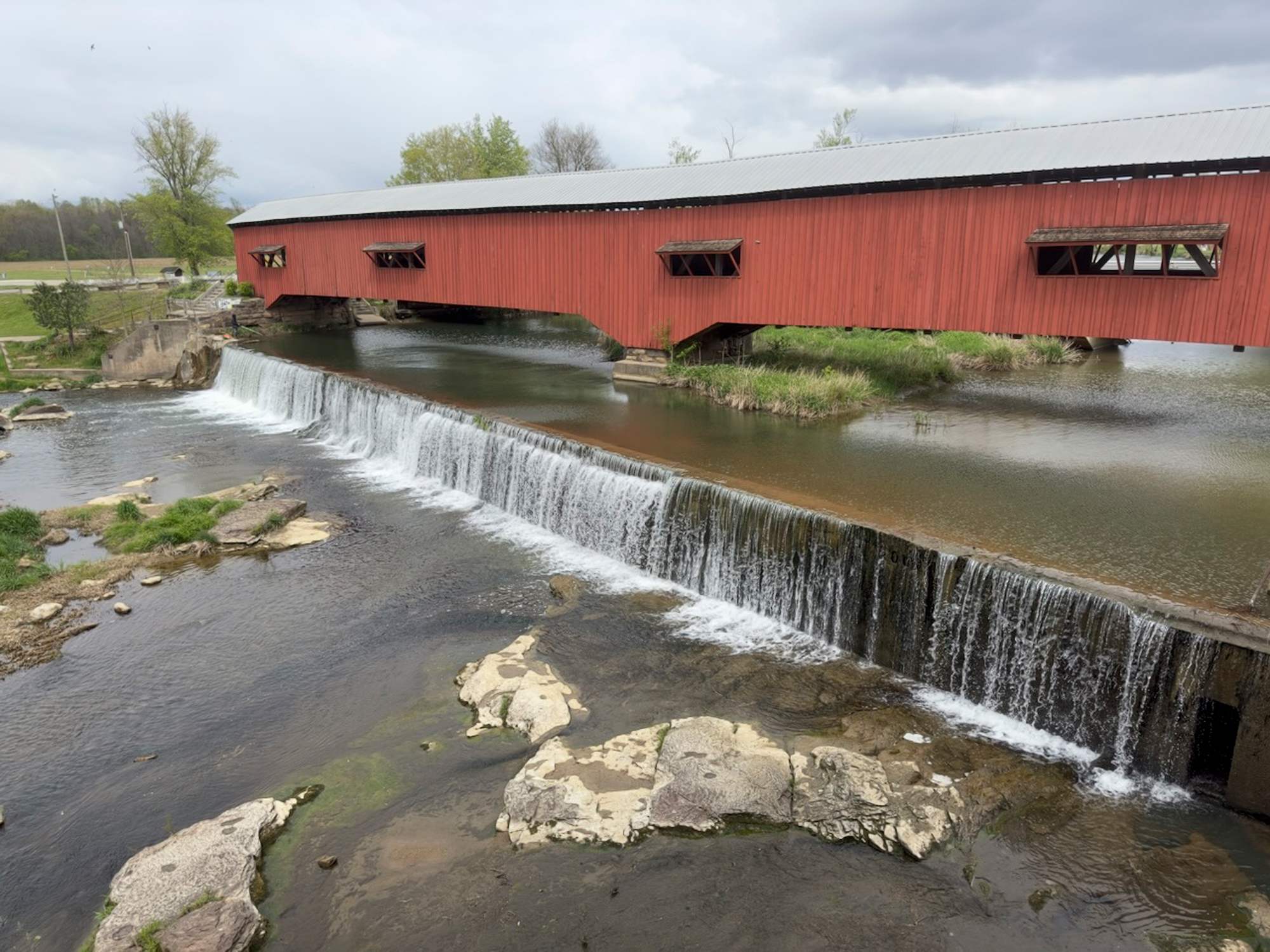 The Bridgeton Mill bridge