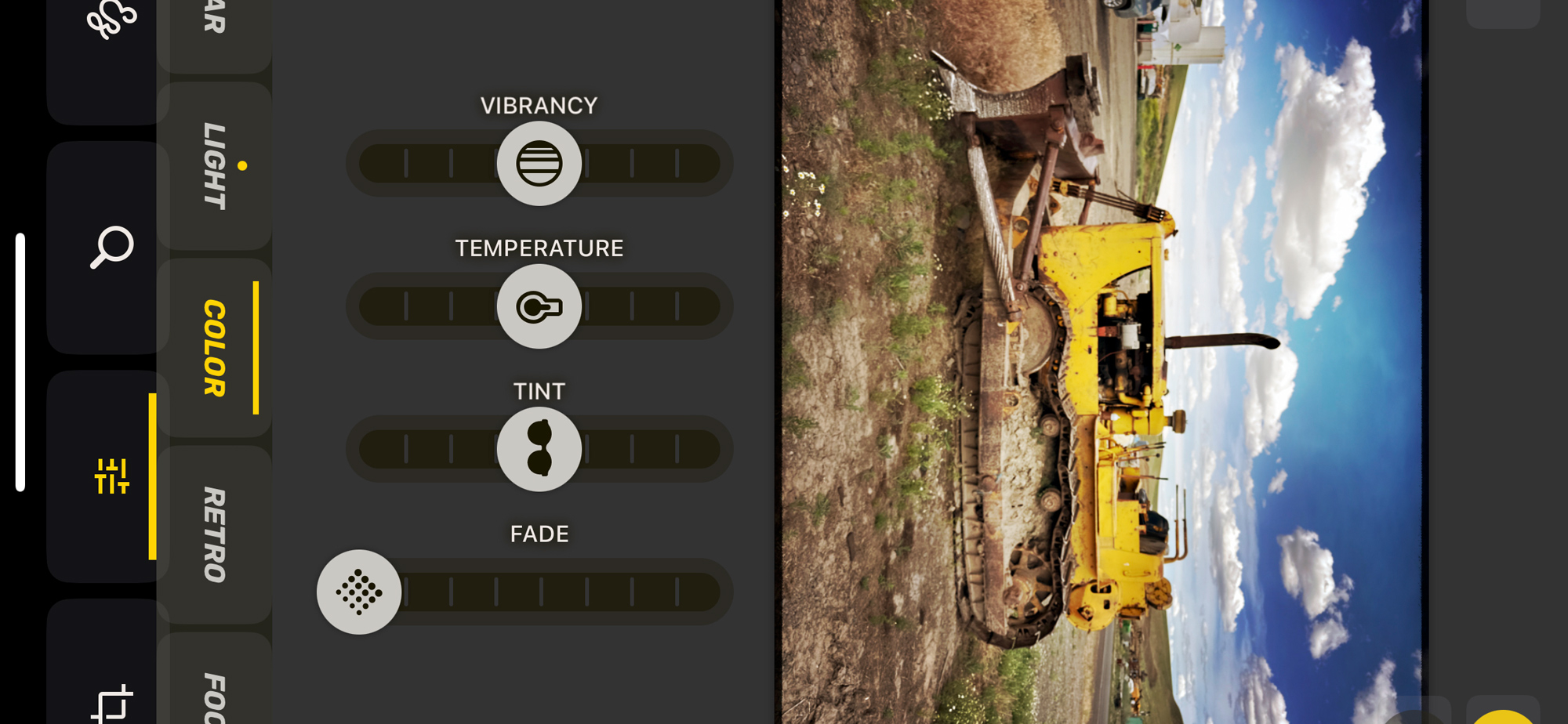 You can also edit images further in the app. I prefer to take the images into Snapped for more editing options